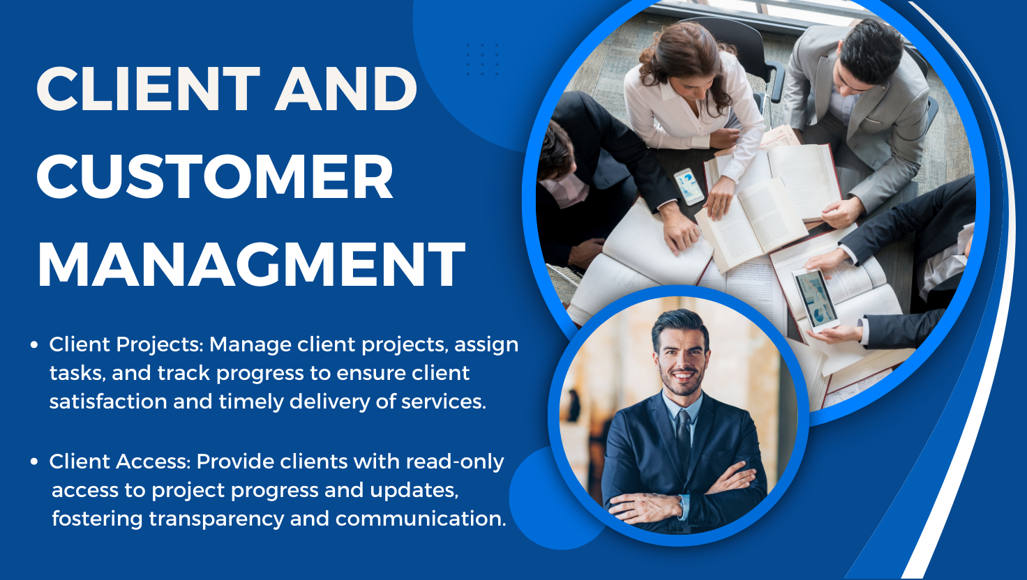 Client and Customer Management